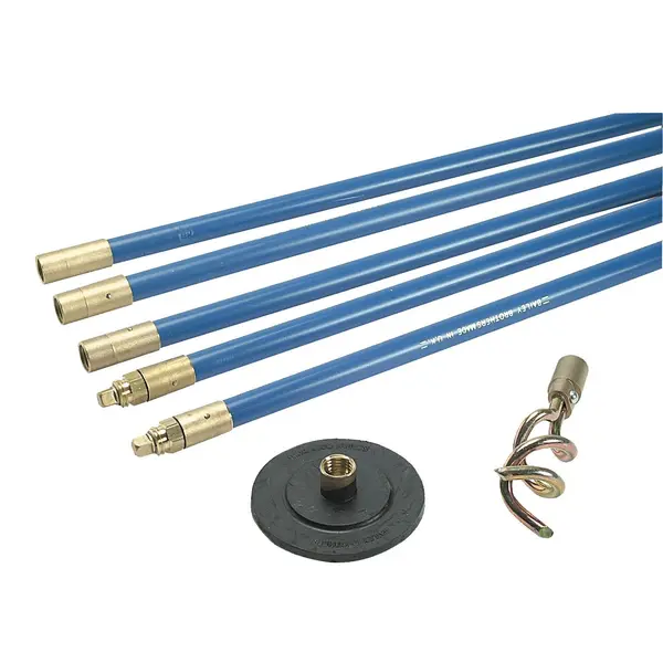 BAILEY 1323 Lockfast 3/4in Drain Rod Set 2 Tools