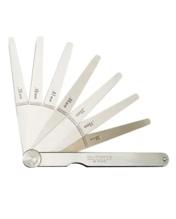 STARRETT 173MA Feeler Gauge 13 Piece Set 0.03-0.5mm