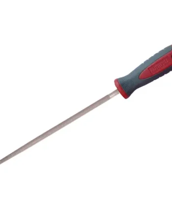 FAITHFULL Handled Round Second Cut Engineers File 200mm (8in)
