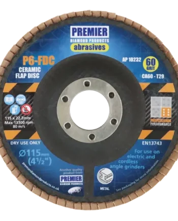 P6-FDC Ceramic Flap Disc (Box of 10)