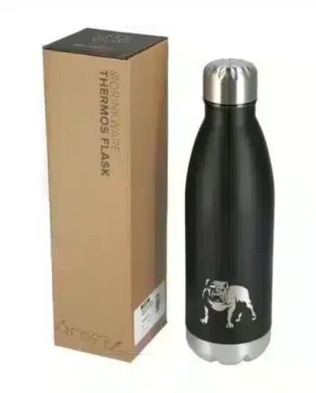 Water Bottle Mirka Stainless Steel Black