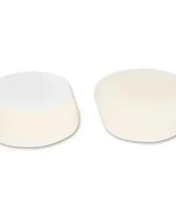 Proxxon Hard White Polishing Sponges - 2 Pieces