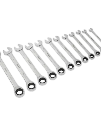 Siegen Ratchet Combination Spanner Set 12pc Metric