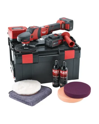 FLEX POWER TOOLS Rotary Polisher 150mm 18V 2 x 5.0Ah Li-ion