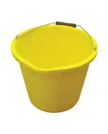 Faithfull FAI3GBUCKYEL Heavy-Duty Bucket 14 litre (3 gallon) – Yellow