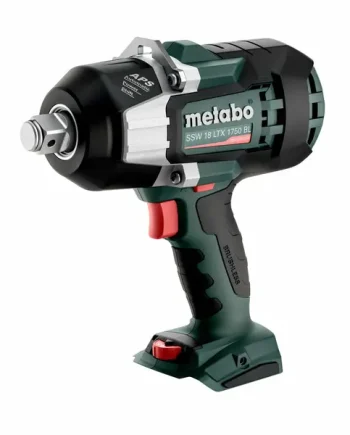 Metabo SSW 18v LTX 1750 BL 3/4″ Impact Wrench, Unit Only In MetaBox