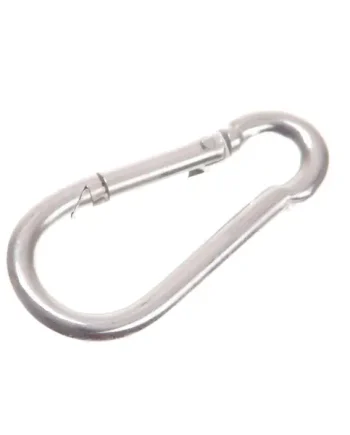 FAITHFULL Fire Brigade Snap Hook 6mm Zinc Plated (Pack 4)