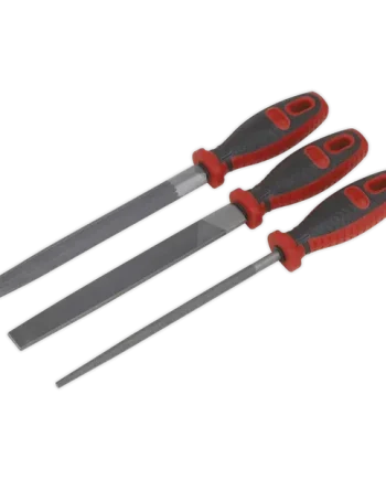 Sealey 3pc 200mm Engineer's File Set