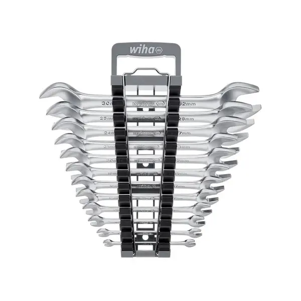 Double Open-End Spanner Set, 12 Piece
