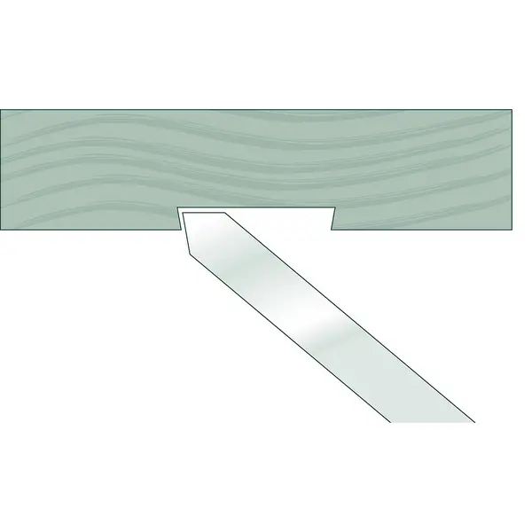 Record Power Dovetail Chisel Woodturning Tool with 80° Angle