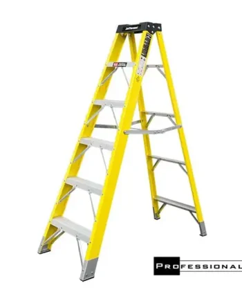 Jefferson JEFLADFGLS06 6 Tread Fibreglass Step Ladder