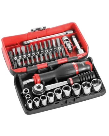 FACOM R2NANO Socket Set of 38 Metric 1/4in Drive
