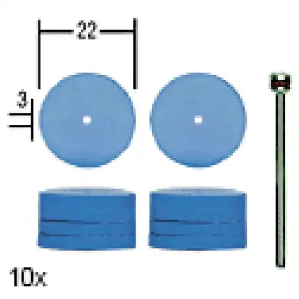 FLEXIBLE POLISHER x 10