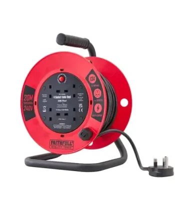 Faithfull 20m Cable Reel