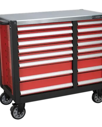 16 Drawer Mobile Workstation with Ball-Bearing Slides – AP24216