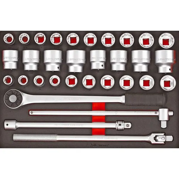 Teng Tools 32 Piece 3/4" Drive Socket Set