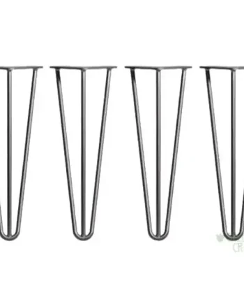 Black Hairpin Table Legs - 14" / 35cm