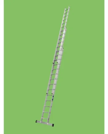 EN131-2 Professional Industrial 3 Section Extension Ladder 3×14 Rung