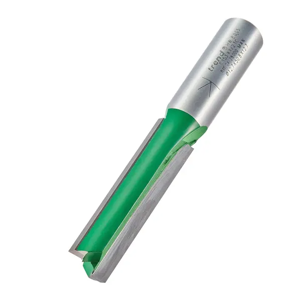 Two Flute Cutter 12.7mm Diameter x 50.8 mm Cut - 1/2" Shank