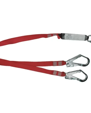 SCAN Fall Arrest Twin Lanyard 1.8m