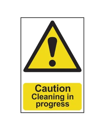 SCAN Caution Cleaning In Progress – PVC 200 x 300mm