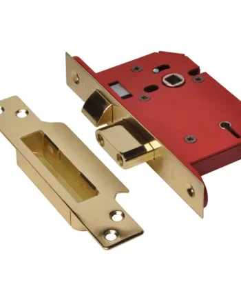 UNION StrongBOLT 2205S 5 Lever Mortice Sashlock Polished Brass 68mm 2.5in Visi