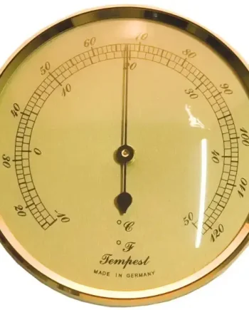 Thermometer Face Gold - 3 7/16" - 87mm