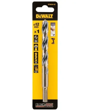 12MMBLACKGOLDHSSDRILLBIT