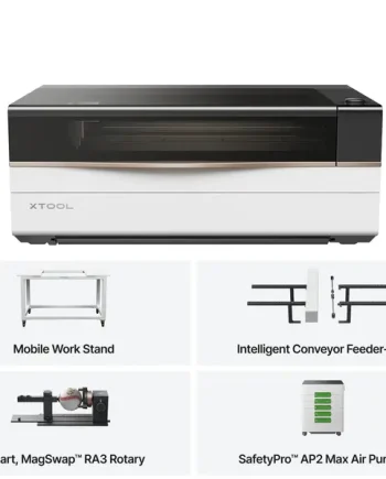 xTool P3 Laser Cutter with Intelligent Automation – All In One Bundle – UK Spec