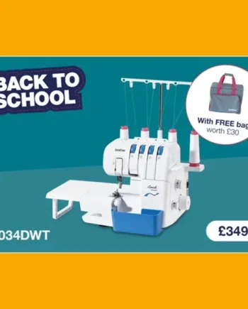 Brother 3034DWT overlocker machine