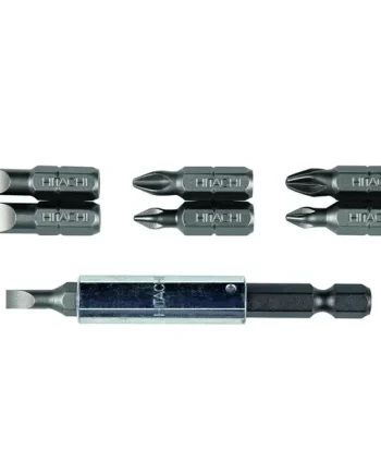 HiKOKI 752397 8 Piece Magnetic Bit Holder with 7 Bits