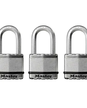 Excell™ Laminated Steel 50mm Padlock - 38mm Shackle - Keyed Alike x 3