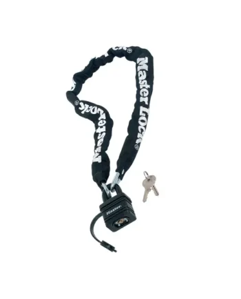 MASTER LOCK  Weather Tough 40mm Padlock & Chain 90cm x 6mm